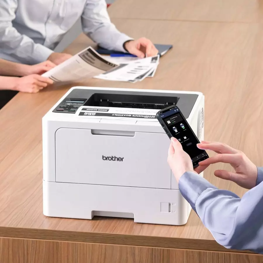Brother HL-L5210DW Business Monochrome Laser Printer with Duplex Printing and Wireless Networking